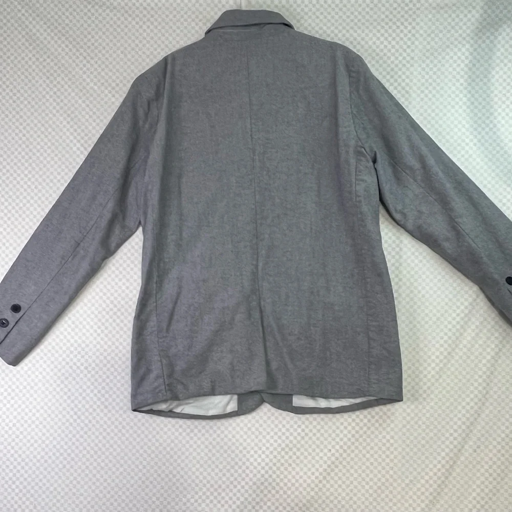 Gymboree Boys Gray Blazer With Pockets‎ Youth Large 10-12